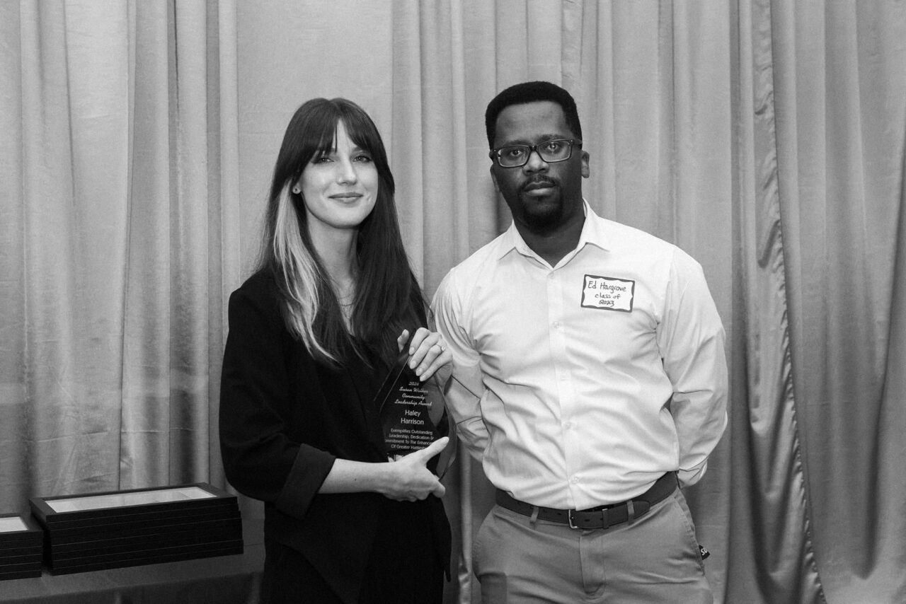 Haley Ford Harrison receives Susan Walker Community Leadership Award